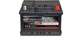 SEO-optimierter Alt-Text für das Beitragsbild 'Autobatterie-65Ah'