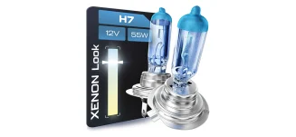 H7-Birne mit Xenon-Effekt für Abblend- und Fernlicht in Autos