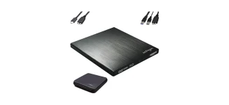 Externer Blu-ray-Brenner - hohe Speicherkapazität, Vielseitigkeit und Kompatibilität