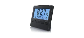 Funkwecker mit automatischer Zeitsynchronisation und Snooze-Funktion