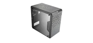 Mini-PC-Gehäuse: Kompaktes Computergehäuse für kleine Formfaktoren wie Mini-ITX oder Micro-ATX mit Platz für Mainboard, Netzteil, Speicher und Grafikkarte