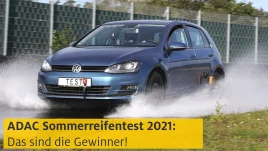 ADAC Sommerreifentest 2021: Gewinner &amp; Ergebnisse im Überblick