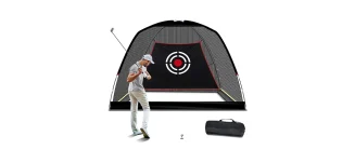 Golf-Übungsnetz für das Training von Abschlägen, Chips und Pitches - Kaufberatung und Tipps