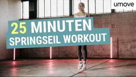 25 Minuten Cardio mit dem Springseil – Ganzkörpertraining