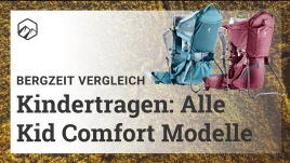Deuter Kid Comfort Kindertragen im Praxistest-Vergleich