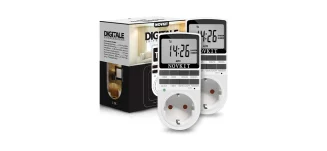 Digitale Zeitschaltuhr mit präziser Programmierung und Energieeffizienz