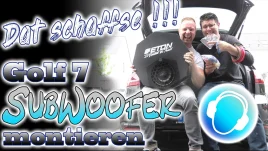 Golf 7 GTI: Eton RES 10A Subwoofer nachrüsten