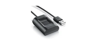 Biometrischer Fingerabdruckscanner für schnelle und sichere Anmeldung am Computer