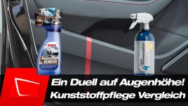 Kunststoff auffrischen: Koch Chemie vs. Sonax im Test