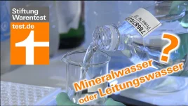 Leitungswasser oder Mineralwasser? Der große Vergleich von Stiftung Warentest