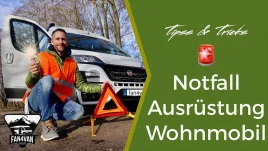 Notfallausrüstung im Wohnmobil: Das muss an Bord sein!
