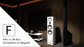 Profi vs. HiFi: LD Systems Maui P900 trifft auf Magnat 1109