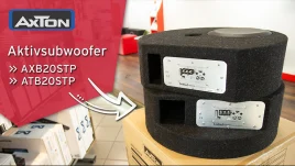 Unsichtbarer Bass im Auto: Axton Reserverad-Subwoofer erklärt