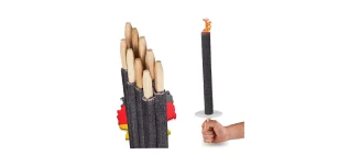 Wachsfackel